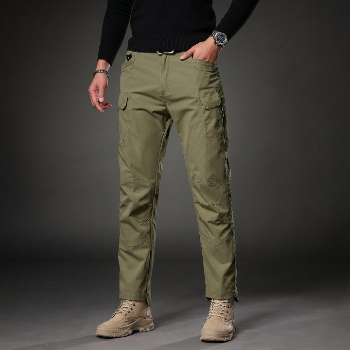 Herren Trekking‑Cargohose mit Knieverstärkung, multifunktionalen Taschen und geradem Schnitt Echo Archiv