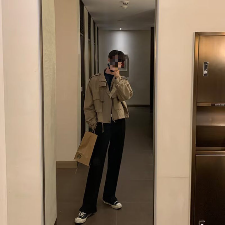 Herrenmode Utility Jacke mit praktischen Taschen Echo Archive