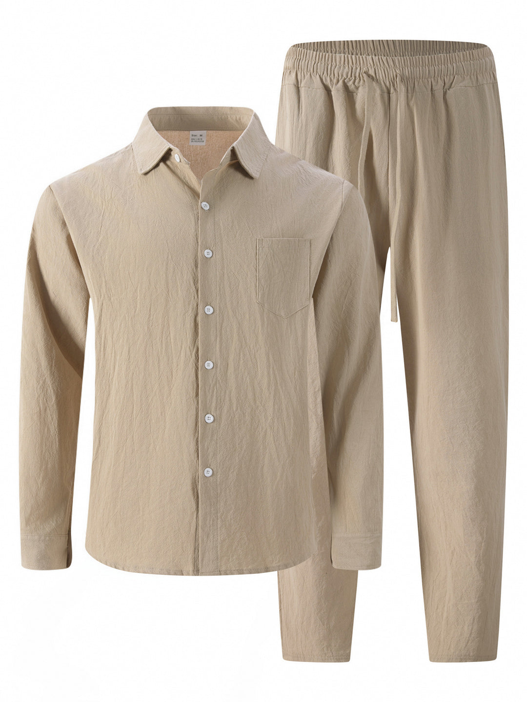 Herren lässiges Schlafanzug-Set aus atmungsaktivem Material mit elegantem Design Echoarchiv