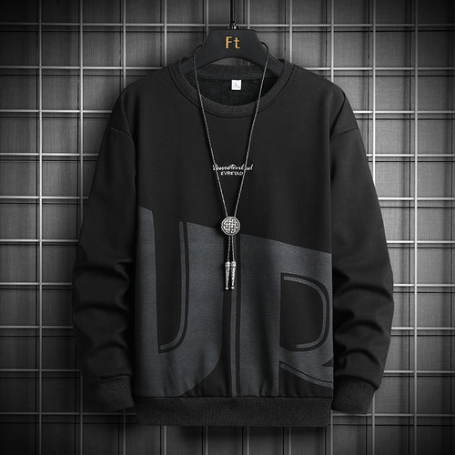 Herren lässiger Sweatshirt mit modischem Design Echoarchiv