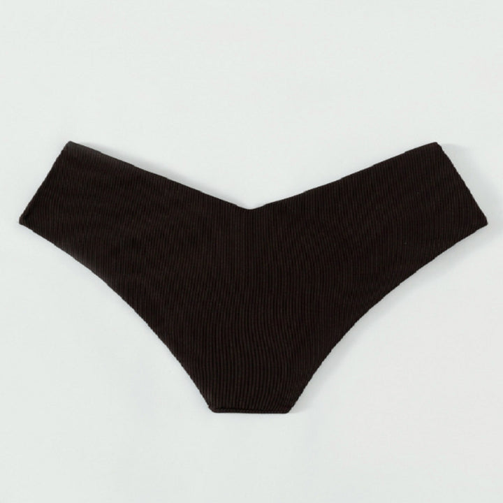 Damen Hochgeschnittene Bikinihose mit V-Ausschnitt Echo Archiv