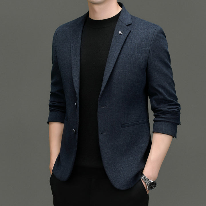 Herren eleganter Freizeitblazer mit modernen Akzenten Echoarchiv