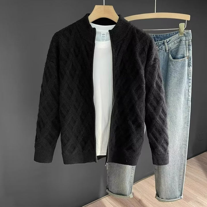 Damen Strickjacke mit elegantem Zopfmuster Echoarchiv