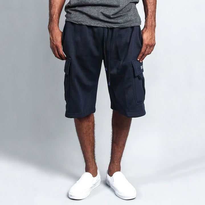 Herren Cargo-Shorts aus weichem Fleece mit praktischen Seitentaschen Echoarchiv