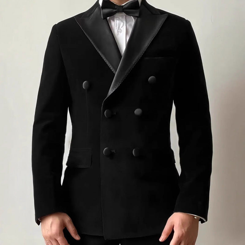 Herren eleganter Smoking-Jacke Echoarchiv