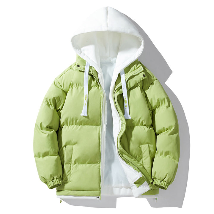 Herren Wattierte Steppjacke mit integriertem Kapuzen-Layer und winddichter Außenhülle Echo Archiv