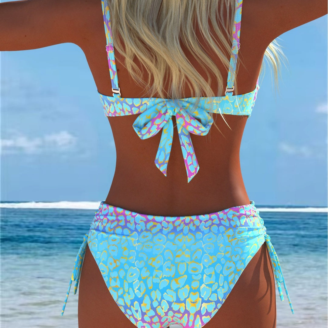 Damen Balconette-Bikini mit seitlichem Bindeband Echo Archiv