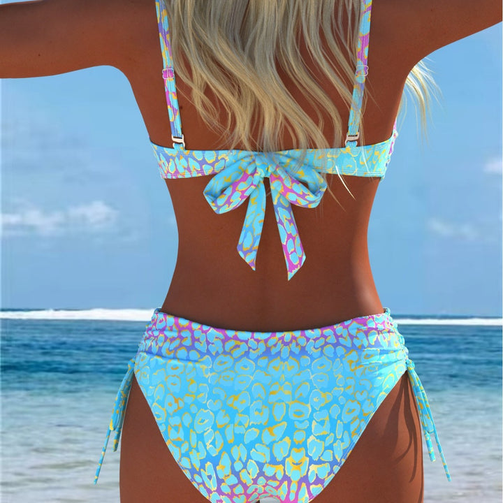 Damen Balconette-Bikini mit seitlichem Bindeband Echo Archiv