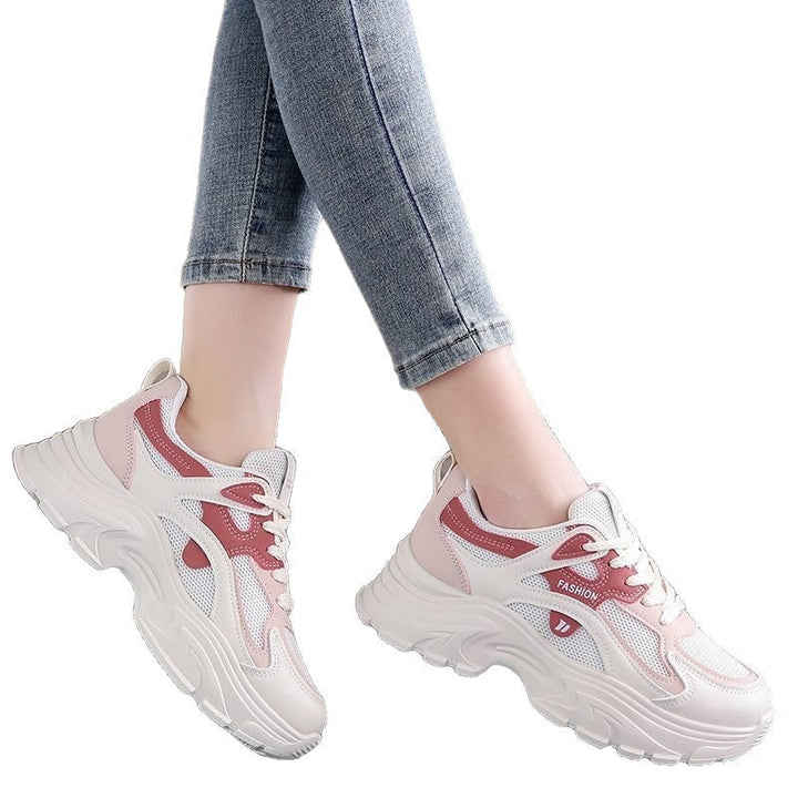 Damen Fashion Sneakers mit atmungsaktiver Mesh-Oberfläche und dämpfender Sohle Echo Archiv