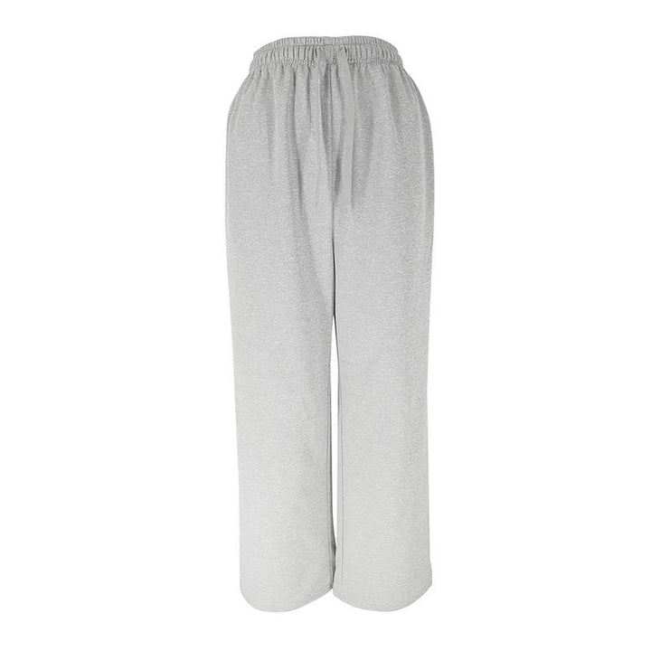 Damen Bequeme Freizeithose mit elastischem Taillenzug und weitem Bein Echo Archiv