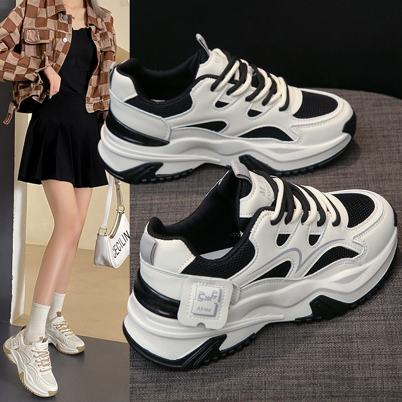 Damen Chunky Sneakers mit modischem Design und atmungsaktiver Obermaterialstruktur Echo Archiv