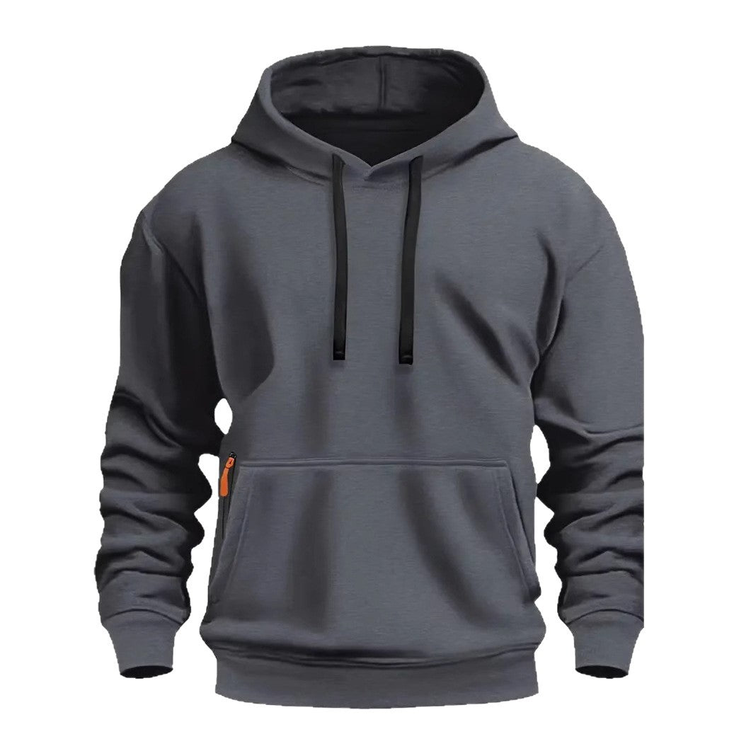 Herren sportlicher Kapuzenpullover mit praktischen Taschen und atmungsaktivem Material Echoarchiv