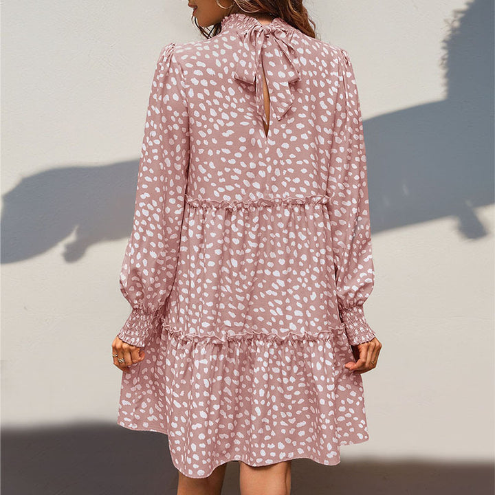 Damen Fließendes Kleid mit Rüschendetails Echo Archiv