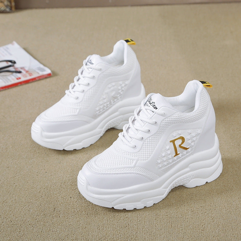 Damen Chunky Sneakers mit atmungsaktiver Mesh-Oberfläche und leichtem Komfort Echo Archiv