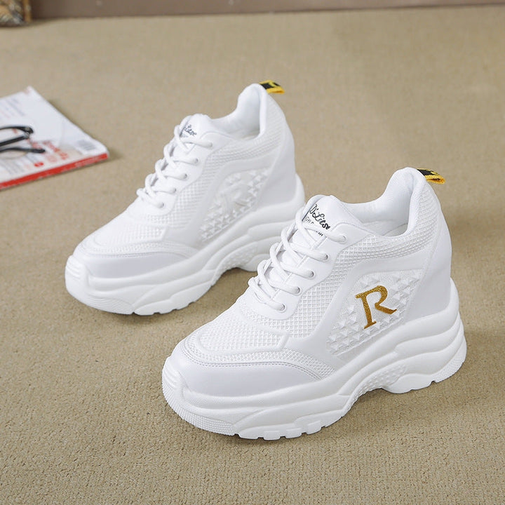 Damen Chunky Sneakers mit atmungsaktiver Mesh-Oberfläche und leichtem Komfort Echo Archiv