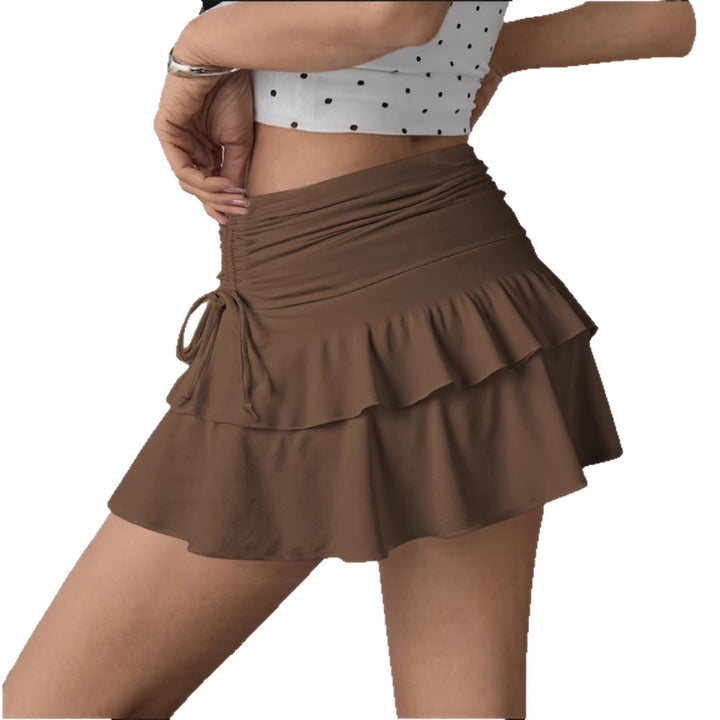 Damen Rüschenshorts mit verstellbarem Bund Echo Archiv