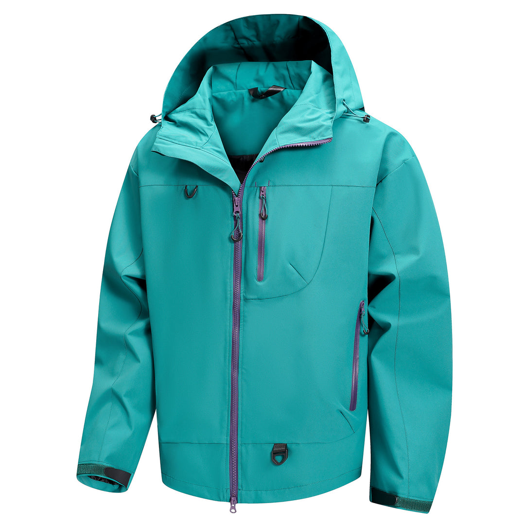 Herren wasserdichte Freizeitjacke mit praktischen multifunktionalen Taschen Echoarchiv
