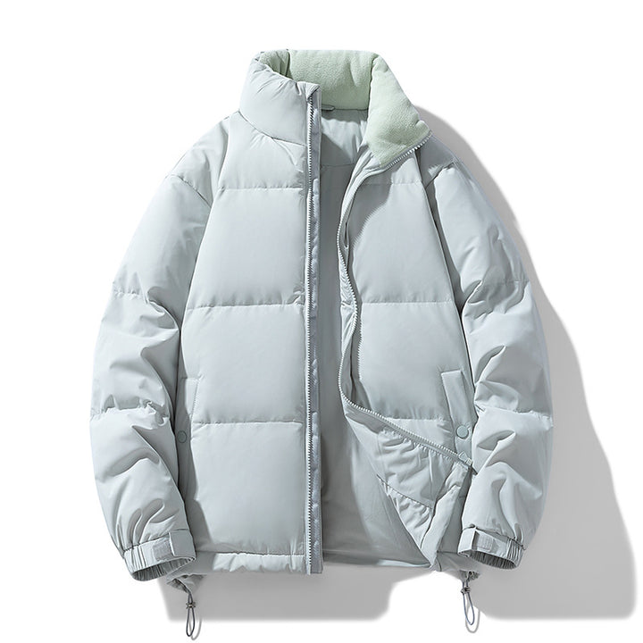 Damen Wattierte Steppjacke mit hohem Kragen und Teddyfutter Echo Archiv