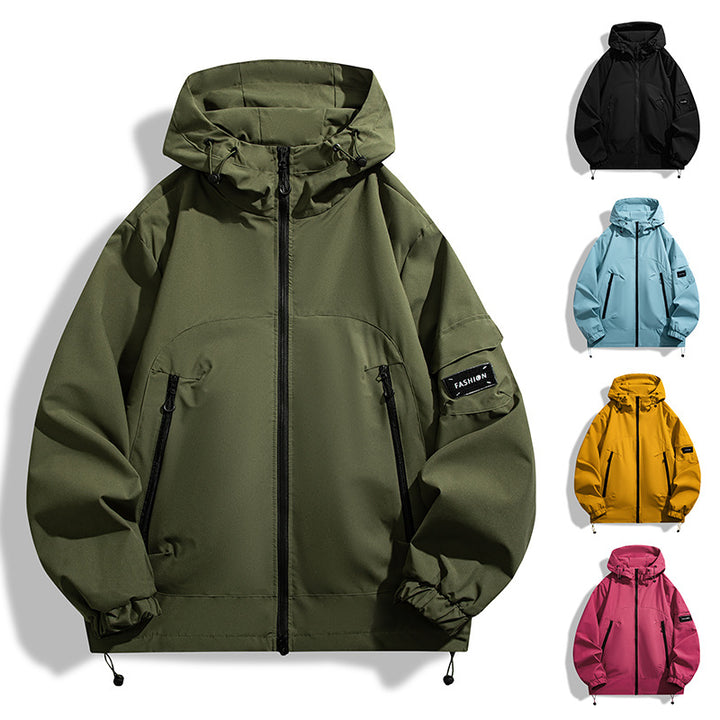 Herren Moderner Allwetter-Hoodie mit Wind- und Wasserabweisender Membran Echo Archiv