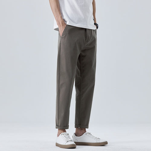 Herren Modische Chino-Hose mit Bundfalten Echo Archiv