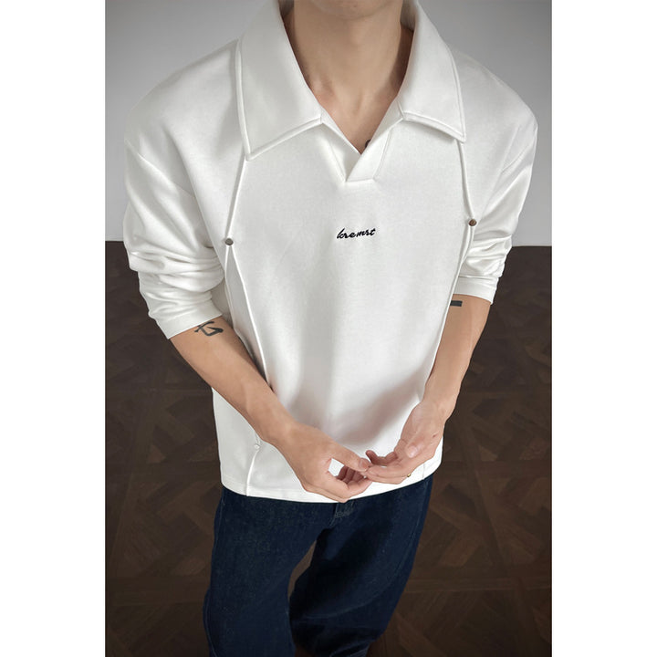 Herren Sportliches Langarm-Polo-Shirt Echo Archive