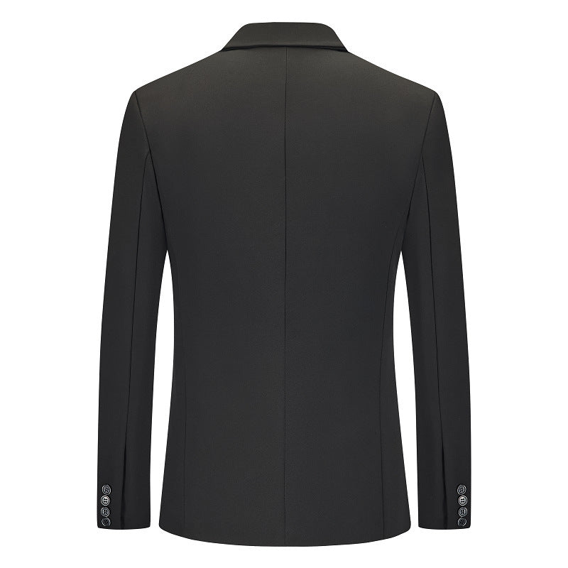 Herren kontrastierender Blazer mit modernem Schnitt Echoarchiv