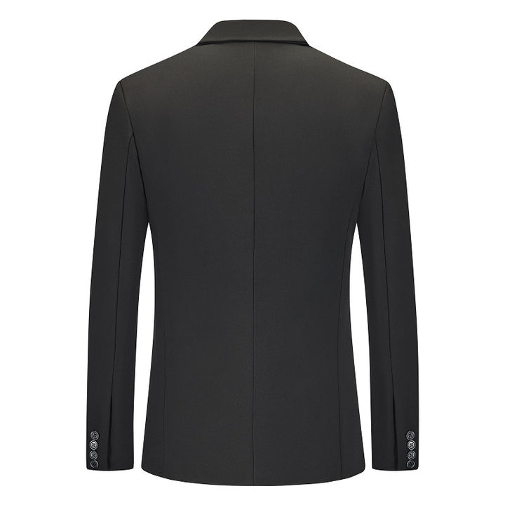 Herren kontrastierender Blazer mit modernem Schnitt Echoarchiv
