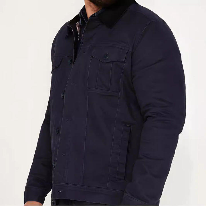 Herren robuste Baumwolljacke Echoarchiv
