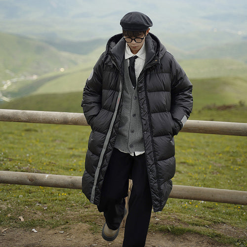 Herren Ultraleichte Daunenjacke mit herausnehmbarem Innenfutter Echoarchiv