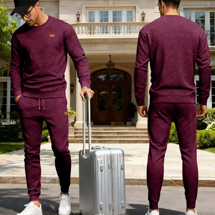 Herren eleganter Freizeit-Sweatanzug aus hochwertigem Material Echoarchiv