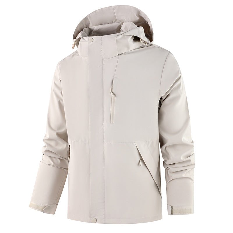 Frauen Verstellbare Regenjacke Echo Archive