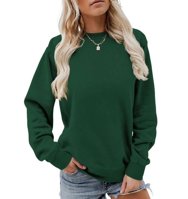 Damen nan lässiges Oversize Sweatshirt mit Rundhalsausschnitt und weichem Baumwollfleece Echo Archiv