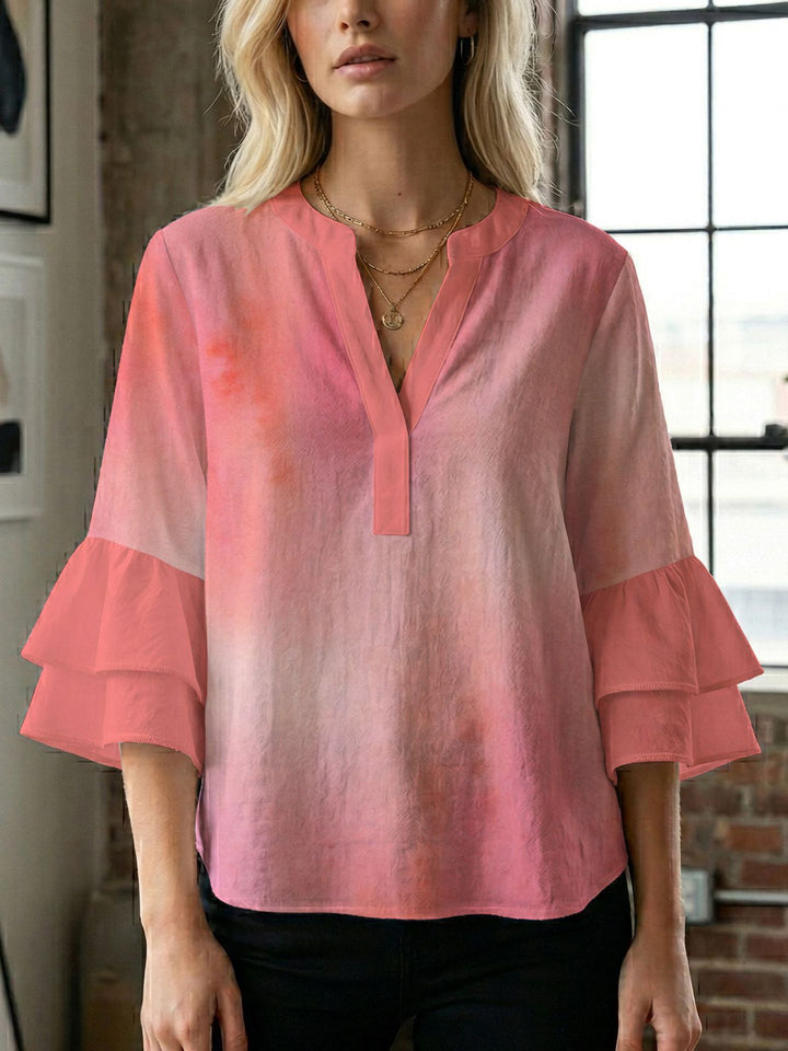 Damen Bluse mit wunderschönen floralem Design Echo Archiv