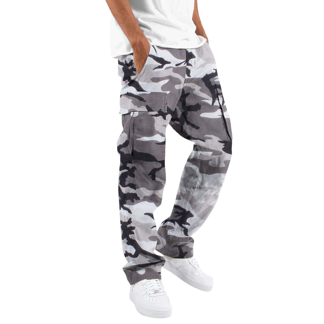 Herren Camouflage Cargo-Hose mit zahlreichen Taschen Echoarchiv