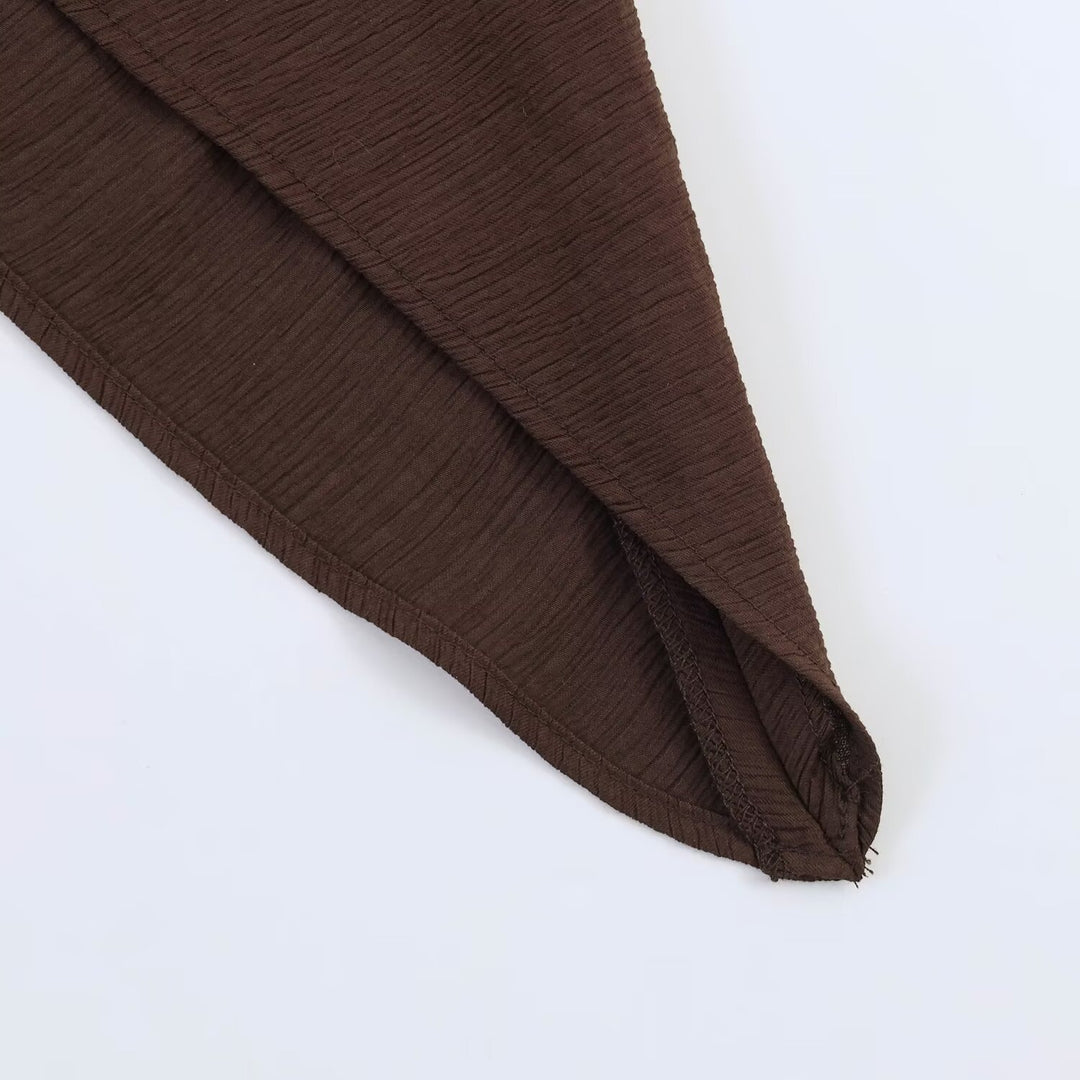 Damen asymmetrisches Kleid mit eleganter Drapierung Echo Archiv
