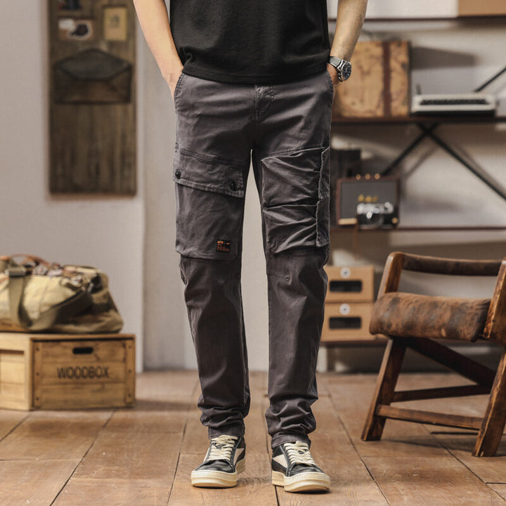 Herren robuste Cargo-Hose mit multifunktionalen Taschen Echoarchiv