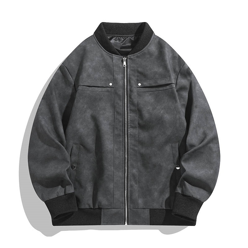 Herren Modische Bomberjacke im Vintage-Look Echo Archiv