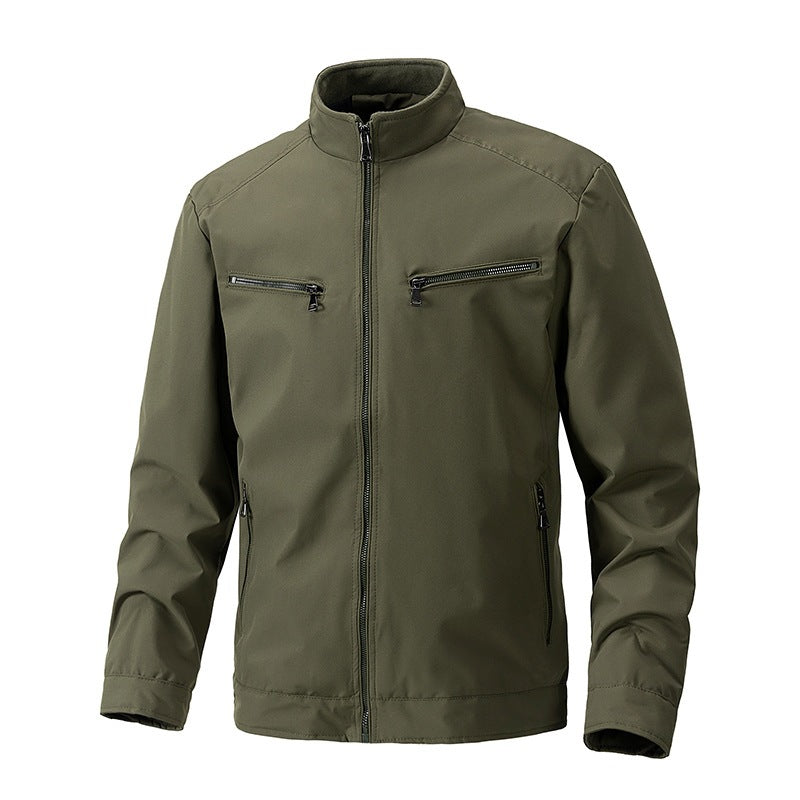 Herren Outdoorjacke mit hohem Kragen Echo Archiv