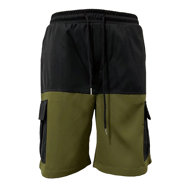 Herren Cargo-Shorts mit zahlreichen Taschen und elastischem Bund Echoarchiv
