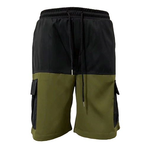 Herren Cargo-Shorts mit zahlreichen Taschen und elastischem Bund Echoarchiv