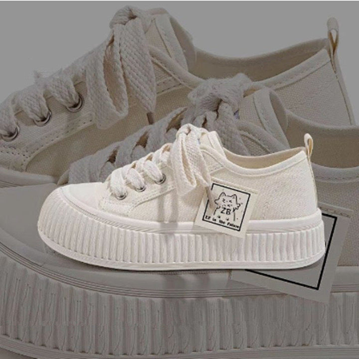 Damen Sneaker mit trendiger Plateau-Sohle und komfortablem Obermaterial Echo Archiv