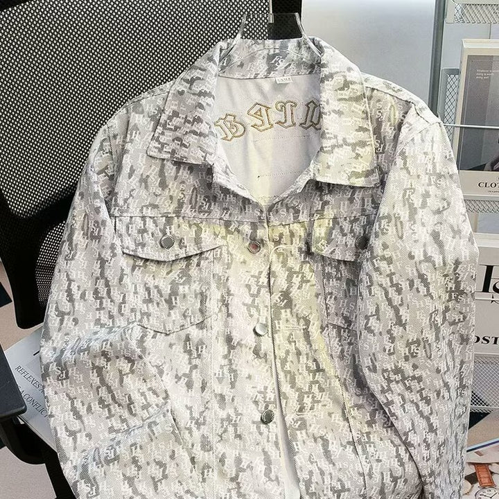 Herren Modische Camouflage Übergangsjacke Echo Archiv