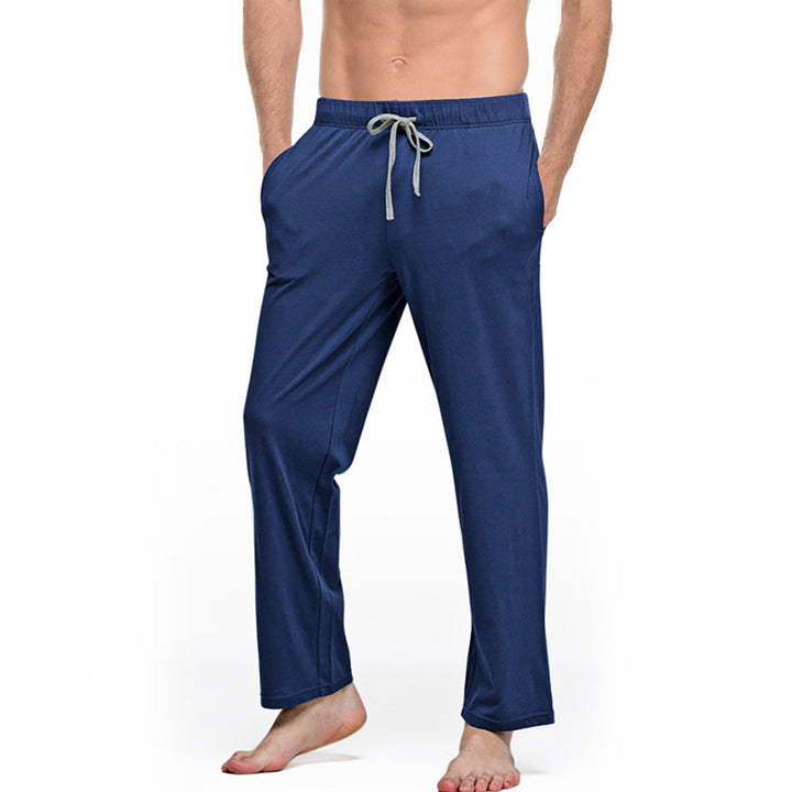 Herren nan Lounge- und Schlafhose aus weichem Jersey mit elastischem Bund und Seitentaschen Echo Archiv