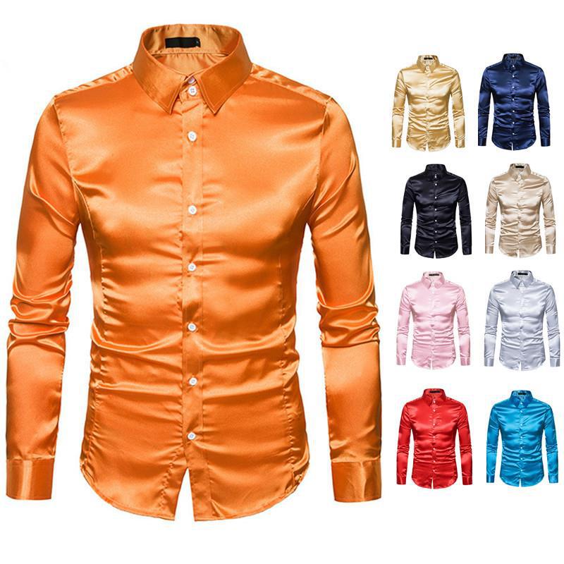 Herren elegantes Businesshemd aus hochwertigem Satin mit perfekter Passform Echoarchiv
