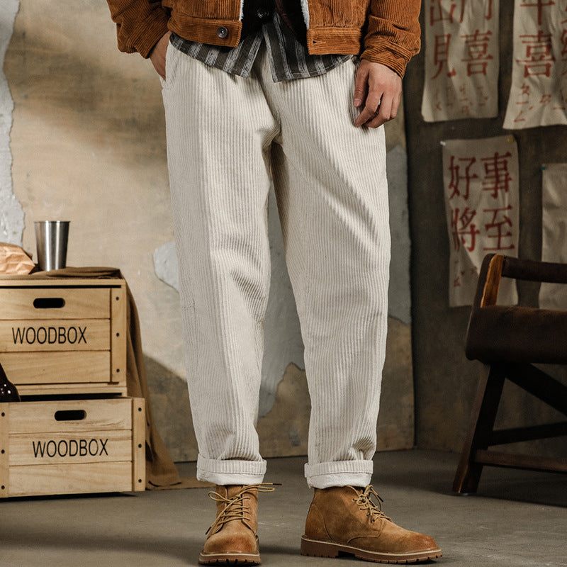 Herren Bequeme Kordhose – Sorevano