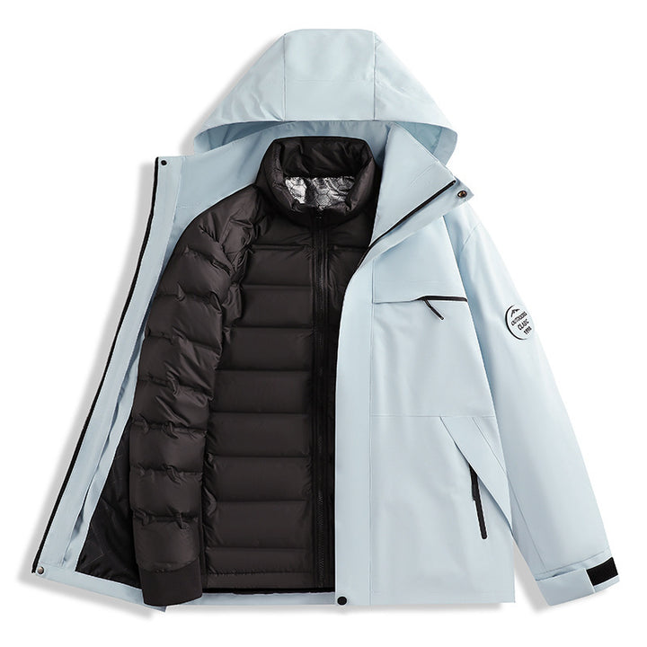 Damen Multifunktionale und wetterfeste Outdoor-Jacke Echo Archiv
