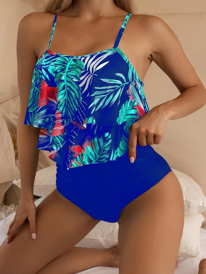 Damen Bikini-Set mit voluminösem Rüschendesign Echo Archiv