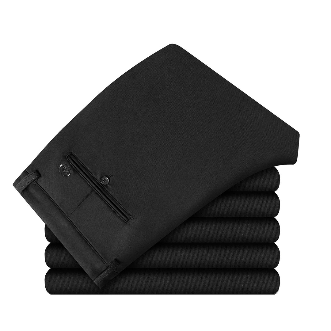 Herren Elegante Slim-Fit Anzughose mit Bügelfalte und verdeckten Taschen Echo Archiv