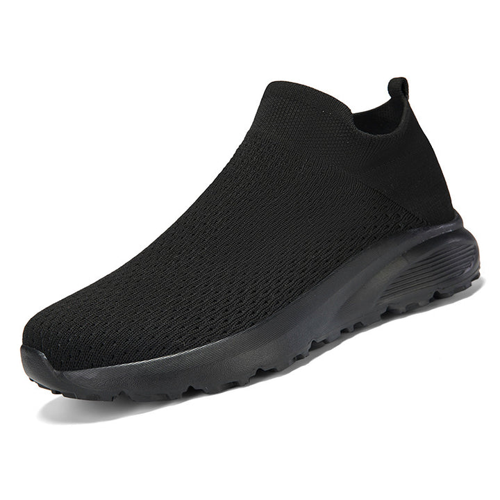 Unisex nan elastischer Strick-Schlupfschuh mit konturierter viskoelastischer Innensohle und rutschfester stoßdämpfender Laufsohle Echo Archiv