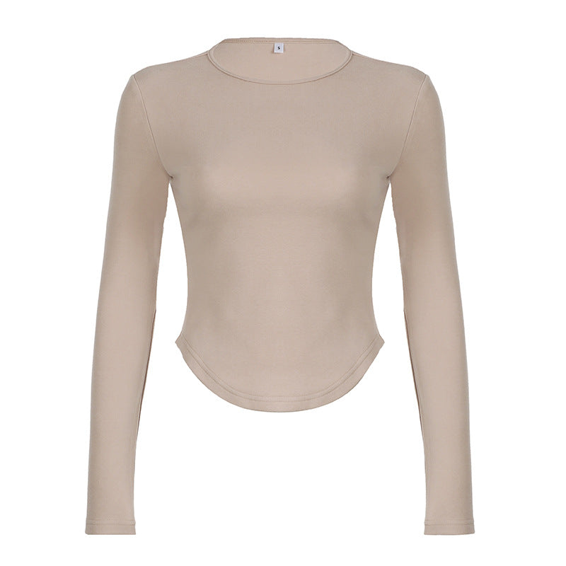 Damen nan legerer Palazzo-Loungehose mit Umschlagbund und weichem Baumwollstretch Echo Archiv